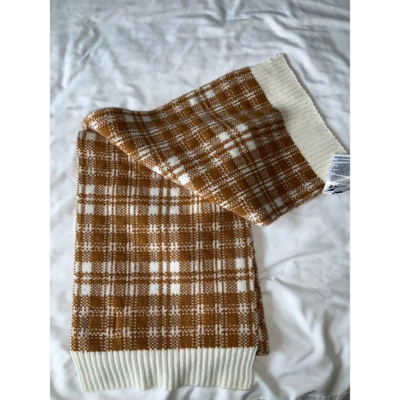 Timberland Buffalo Plaid Scarf 10" x 68"  Double Sided - Picture 4 of 5